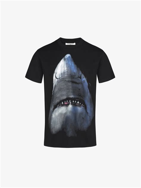 shark print givenchy shirt|givenchy eagle t shirt.